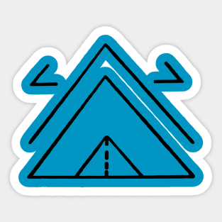 Lucky Triangle Sticker